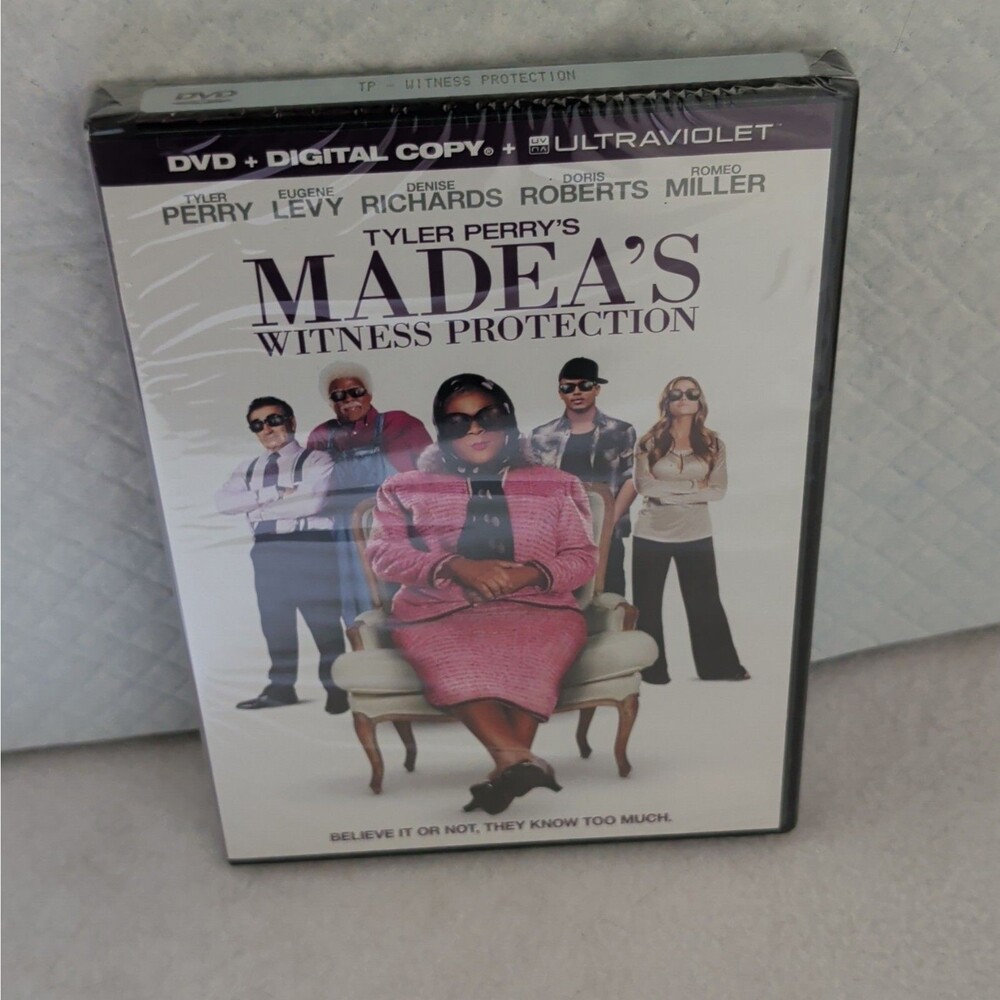 Tyler Perry's Madea's Witness Protection DVD 2012 Comedy Denise Richards